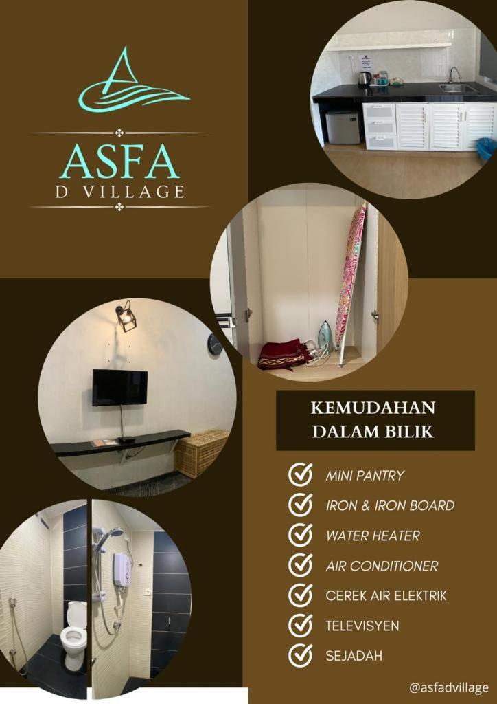 Asfa D Village - Resort - Homestay - Family Room Kemasik Eksteriør bilde